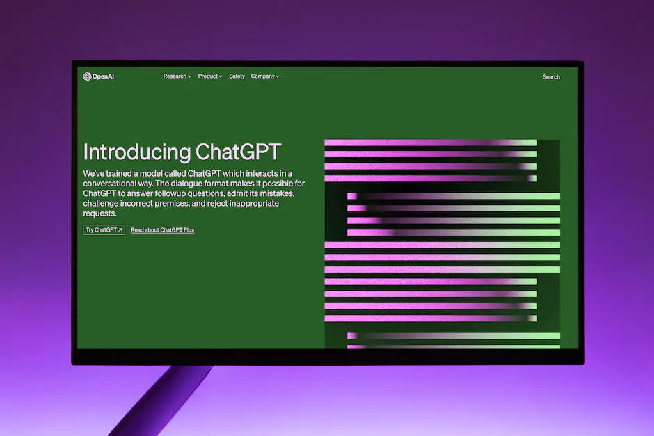 Image depicting GPT-3 and ChatGPT in action, enhancing website user experience